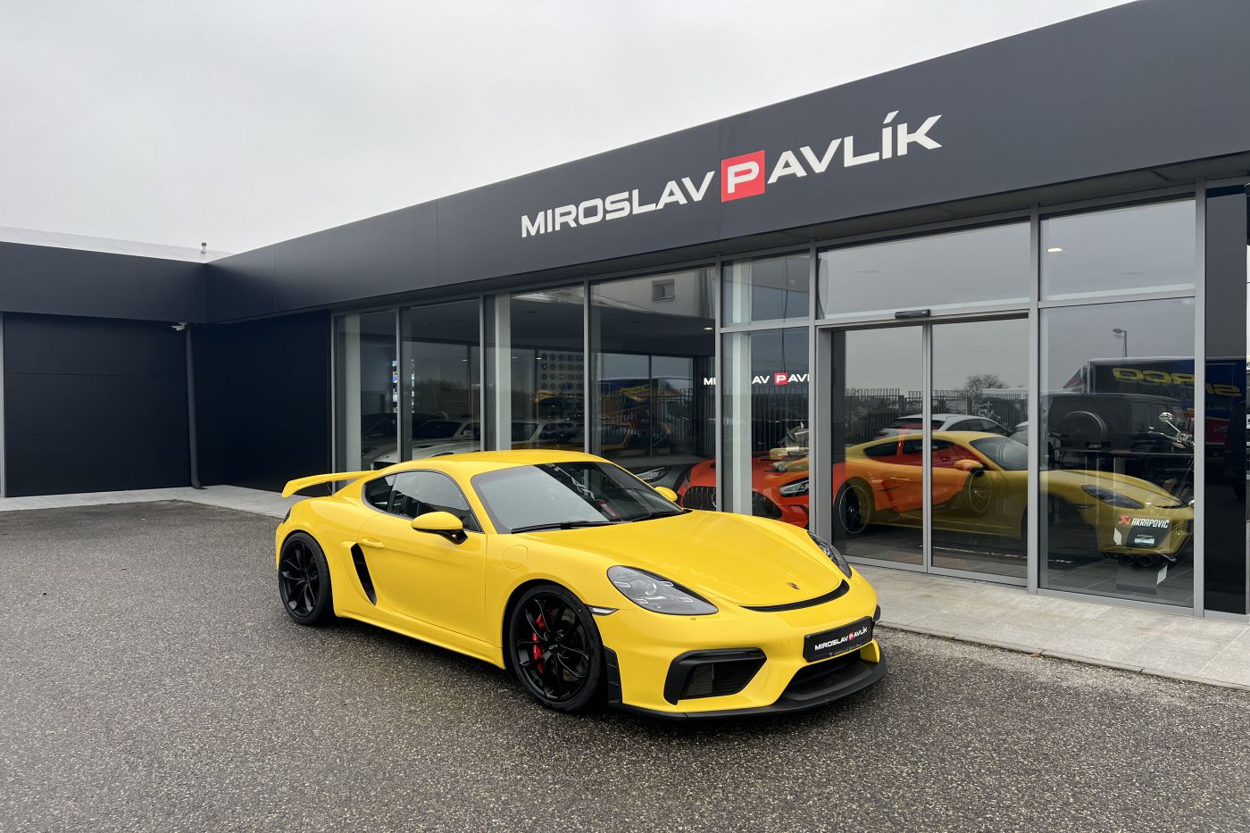 Porsche Cayman 718 GT4 CHRONO/MANUÁL