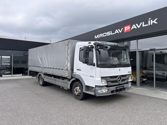 Mercedes-Benz Atego 816, valník + plachta
