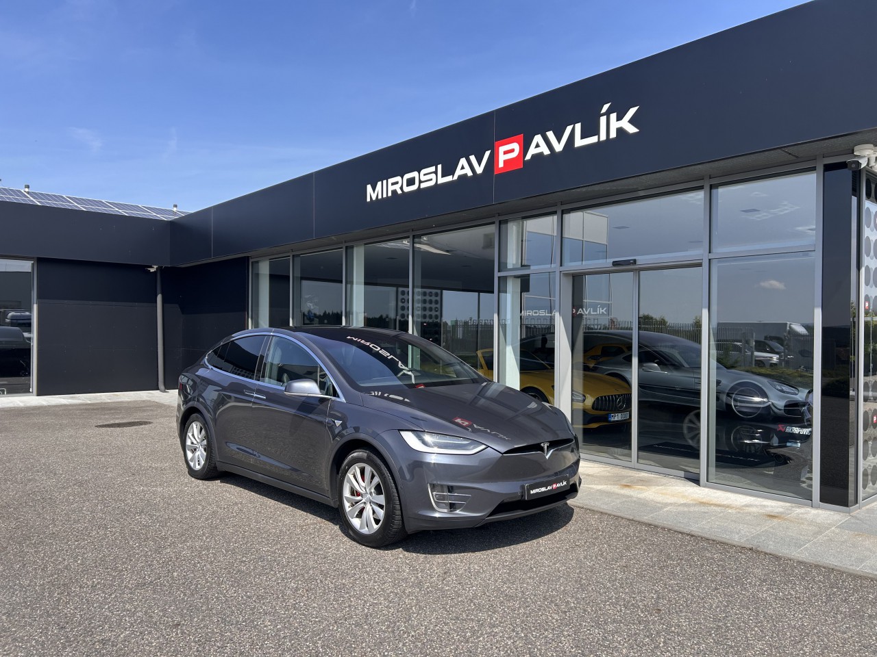 Tesla Model X P100D Ludicrous, autopilot